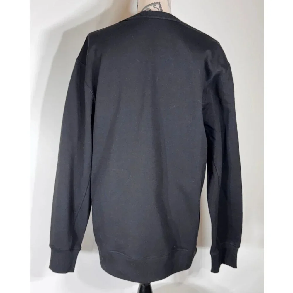 Burberry Jayford Sweatshirt, Black, Men's Size Large - Picture 5 of 7